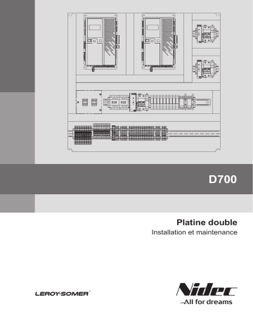 Leroy-Somer D700 Digital AVR Manuel utilisateur | Fixfr