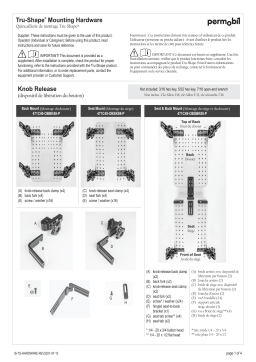 Permobil Tru-Shape Mounting Mode d'emploi