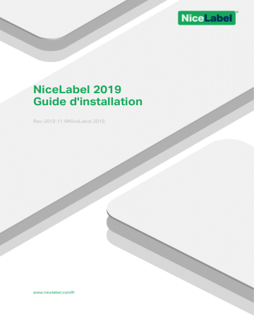 NiceLabel 2019 NiceLabel 2019 Mode d'emploi | Fixfr
