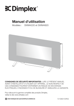 Dimplex X-SWM4220 Manuel du propriétaire