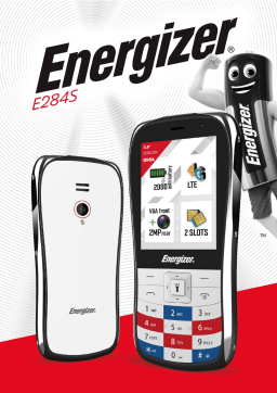 Energizer U284S Manuel utilisateur