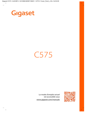 Gigaset C575 Mode d'emploi | Fixfr