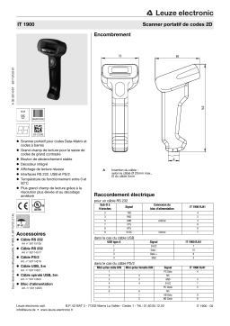 IT 1900 HD-2/SR-2/ER-2: Sp&eacute;cifications + Chat IA