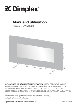 Dimplex X-SWM3520 Manuel du propriétaire