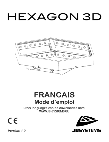 JB systems HEXAGON 3D Manuel du propriétaire | Fixfr