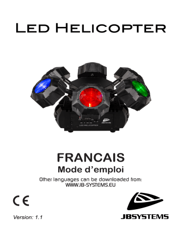 JB systems LED Helicopter Manuel du propriétaire | Fixfr