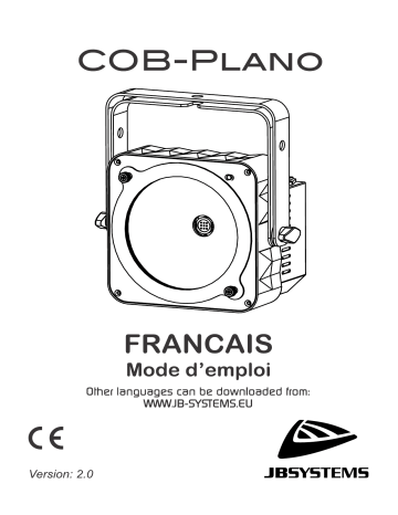 JB systems COB-PLANO Manuel du propriétaire | Fixfr