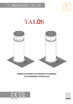 Fadini talos Manuel utilisateur