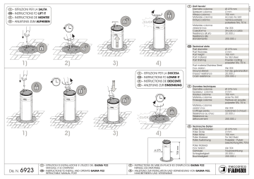 Fadini gasma922 Manuel utilisateur | Fixfr