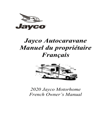 Jayco Motorhome 2020 Manuel du propriétaire | Fixfr