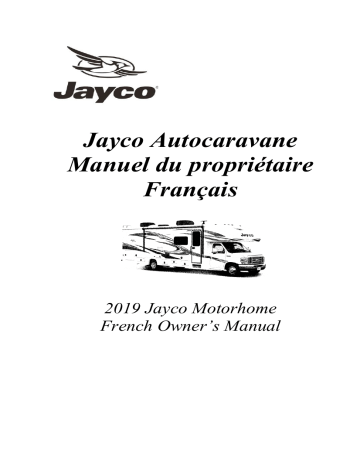 Jayco Motorhome 2019 Manuel du propriétaire | Fixfr