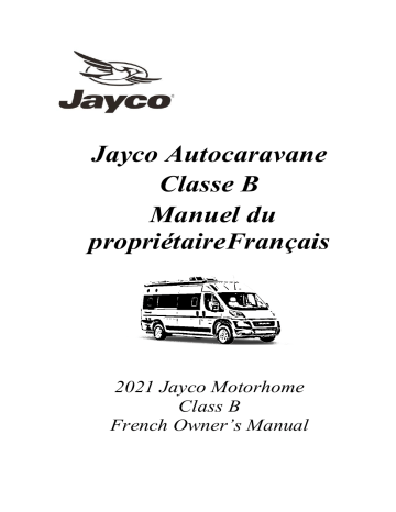 Jayco Class B 2021 Manuel du propriétaire | Fixfr