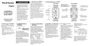 Pass and Seymour WPGFIKIT Weatherproof Safety Outlet Guide d'installation | Fixfr