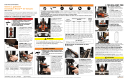 Victaulic Series 795 and 906 Installation-Ready™ Knife Gate Valves Maintenance Manuel utilisateur