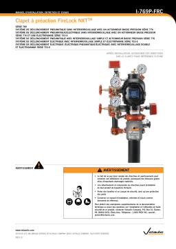 Victaulic FireLock NXT™ Preaction Valve Series 769 Installation manuel