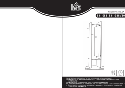 HOMCOM 831-388V80CG Full Length Mirror Mode d'emploi