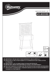 Outsunny 845-803V00BK Raised Garden Bed Mode d'emploi