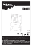 Outsunny 845-804V00ND Raised Garden Bed Mode d'emploi