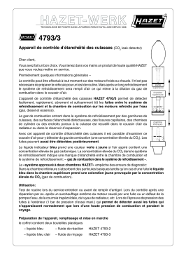 Hazet 4793-1 Mode d'emploi