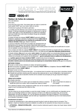 Hazet 4800-41 Mode d'emploi