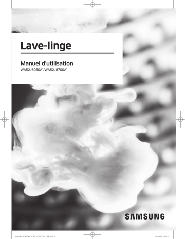 WA52J8707MP/A2 | WA52J8705MP/A2 | Samsung WA52J8700AP/A2 WA52J8700AP - Laveuse à chargement vertical de 6,0 pi³ avec évier intégré Manuel utilisateur | Fixfr