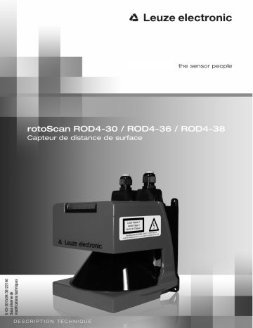 ROD4-38 | Leuze ROD4-36 Laserscanner Mode d'emploi | Fixfr