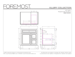Foremost EBGV3022D Ellery 31.125 in. W x 22.125 in. D x 32 in. H Bath Vanity Cabinet without Top sp&eacute;cification