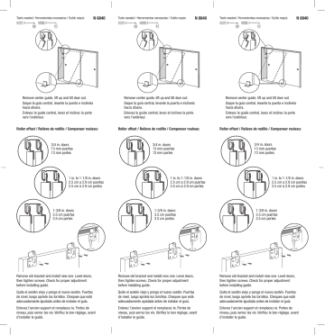 Prime-Line N 6840 7/8 in., Nylon, Flat Closet Door Roller, Johnson (2-pack) Mode d'emploi | Fixfr