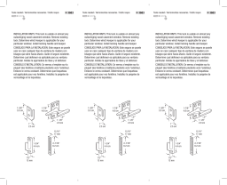 Prime-Line H 3683 1-7/8 in. Diecast and Steel Antique Brass Plated Casement Window Sash Lock Mode d'emploi