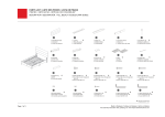 HMIDEA DS-D393-287A Horizontally Channeled Full Upholstered Platform Bed Mode d'emploi