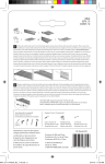 ClosetMaid 6641 2.19 in. x 2.19 in. White Low Profile Wall Brackets (2-Pack) Mode d'emploi