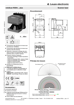 Leuze ROD4-56 plus Laserscanner Manuel utilisateur