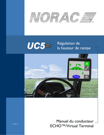 Mode Sol et mode Végétation. Norac UC5-BC | Fixfr