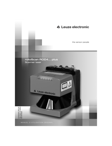 ROD4-08 plus | ROD4-50 plus | ROD4-58 plus | Leuze ROD4-56 plus Laserscanner Mode d'emploi | Fixfr