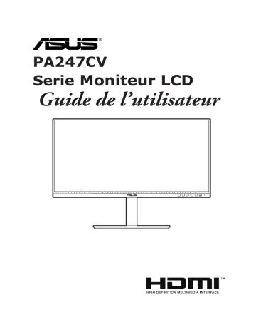 Asus ProArt Display PA247CV Monitor Mode d'emploi | Fixfr