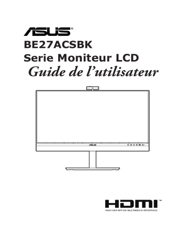 Asus BE27ACSBK Monitor Mode d'emploi | Fixfr