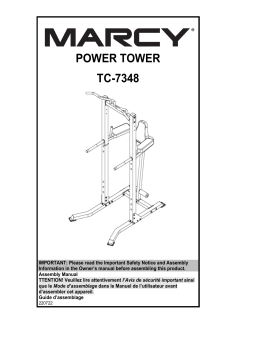 Marcy TC-7348 Manuel utilisateur