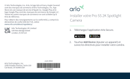 Arlo Pro 5S (VMC4060P) Guide de démarrage rapide