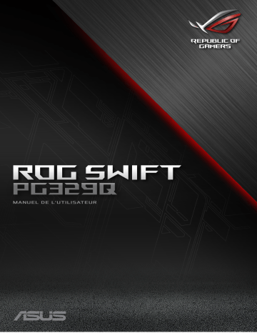 Asus ROG Swift PG329Q-W Monitor Mode d'emploi | Fixfr