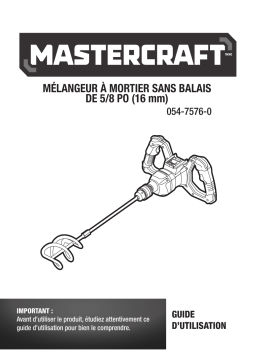 Mastercraft 054-7576-0: Chat IA et Téléchargement PDF