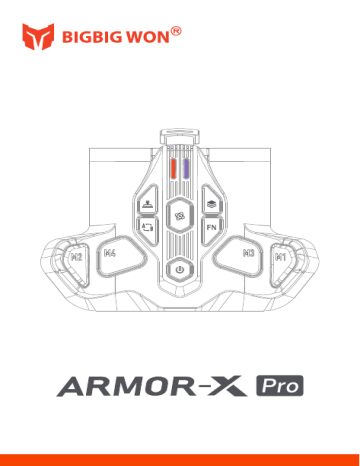 BIGBIG WON ARMORX Pro Manuel utilisateur | Fixfr