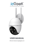 ieGeek 2K Camera Surveillance WiFi Exterieure Manuel utilisateur