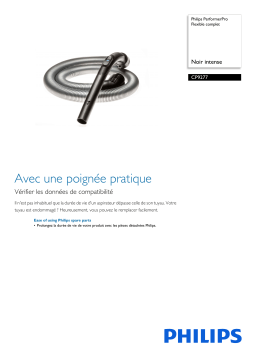 Philips CP9277/01 PerformerPro Flexible complet Manuel utilisateur