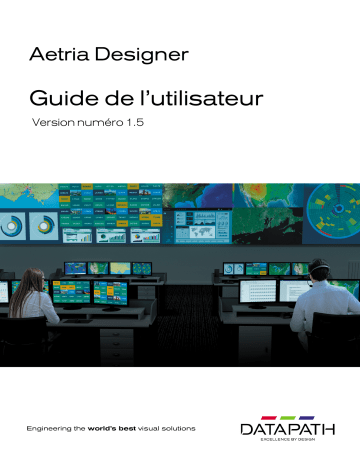 Datapath Aetria Designer Mode d'emploi | Fixfr