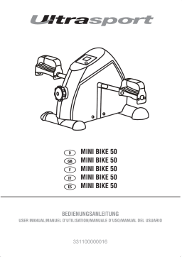 Ultrasport Mini Bike Manuel utilisateur