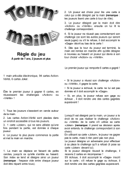 MEGABLEU - Jeux de Plateau Manuel utilisateur