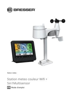 Bresser 7002581 WIFI Color Weather Station Manuel du propriétaire