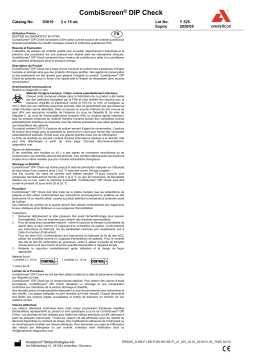 Gima 24055 COMBI SCREEN CONTROL SOLUTION PN - 15 ml for 24049-51 Manuel du propriétaire