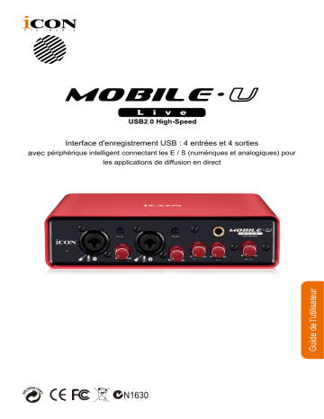 Icon MobileU Live Interface Manuel du propriétaire | Fixfr
