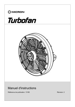 Micron Turbofan Manuel du propriétaire
